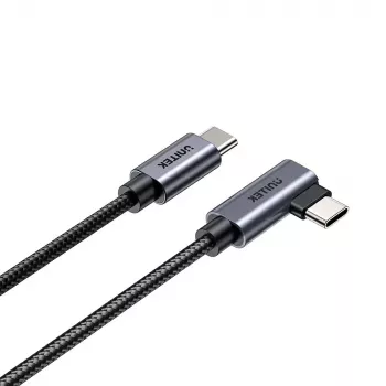 USB Cable UNITEK C14123BK-1M 1m USB 2.0 Black Grey