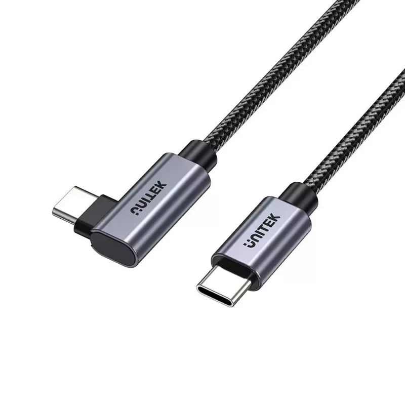 USB Cable UNITEK C14123BK-1M 1m USB 2.0 Black Grey