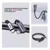USB Cable UNITEK C14123BK-1M 1m USB 2.0 Black Grey