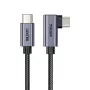 USB Cable UNITEK C14123BK-3M USB 2.0 USB C 3m Black Grey