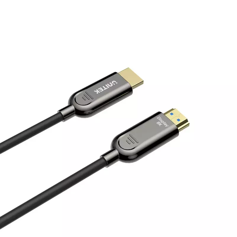 HDMI cable UNITEK C11085GY01-80M 80m 2.1 48 Gbit/s Black