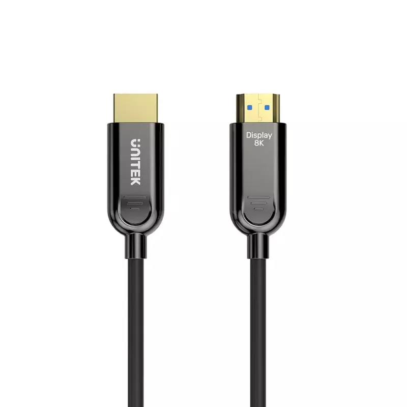 HDMI cable UNITEK C11085GY01-80M 80m 2.1 48 Gbit/s Black