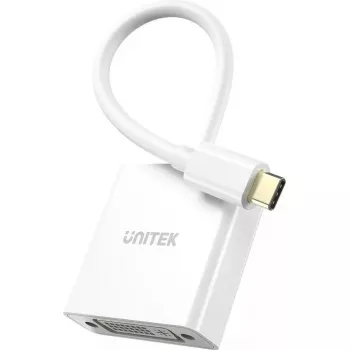 USB-C to DVI adapter Unitek V1429A01 — 1080p 60Hz video output