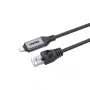Networking cable UNITEK C18148AGY01-5M RJ45 Cat6 5m Black