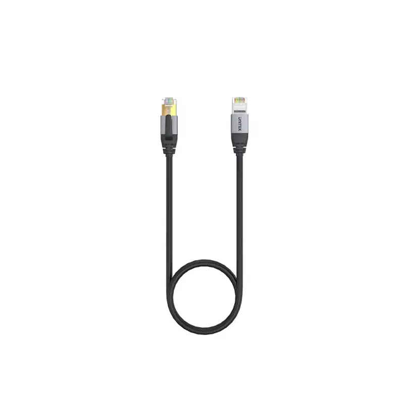 Networking Cable UNITEK C18149AGY03-5M RJ-45 Cat8 5m Black