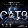 Networking Cable UNITEK C18149AGY03-5M RJ-45 Cat8 5m Black