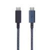 USB-C to USB-C cable Native Union Belt Cable Pro 2.4 m USB 2.0 Blue
