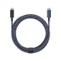 USB-C to USB-C cable Native Union Belt Cable Pro 2.4 m USB 2.0 Blue