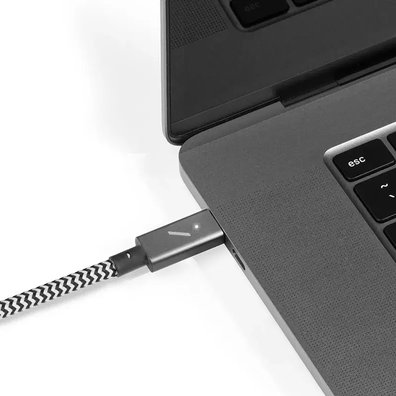 Native Union Belt Cable Pro USB-C to USB-C, 2.4 m, LED Display, Rose