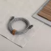 Native Union Belt Cable Pro USB-C to USB-C, 2.4 m, LED Display, Rose
