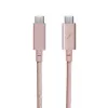 Native Union Belt Cable Pro USB-C to USB-C, 2.4 m, LED Display, Rose