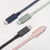Native Union Belt Cable Pro USB-C to USB-C, 2.4 m, LED Display, Rose