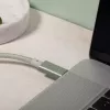 Native Union Belt Cable Pro USB-C to USB-C, 2.4 m, LED Display, Rose