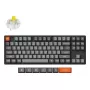Mechanical keyboard Keychron K8 Max 80% (87 keys) Wired USB + RF Wireless + Bluetooth, RGB, Black