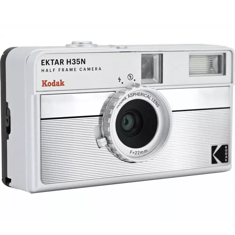 Film camera Kodak EKTAR H35N Striped Silver 35mm