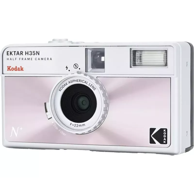Film camera Kodak Ektar H35N glazed pink