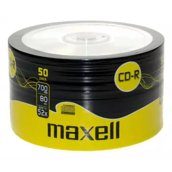 Blank CD-R MAXELL 624036 — 700 MB, 52x, Pack of 50