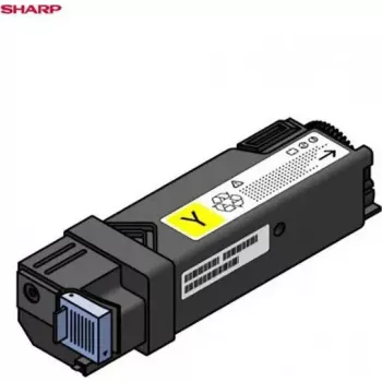 Toner cartridge Sharp MXC50TY Yellow for Sharp multifunction printers, model MX-C50TY, OEM