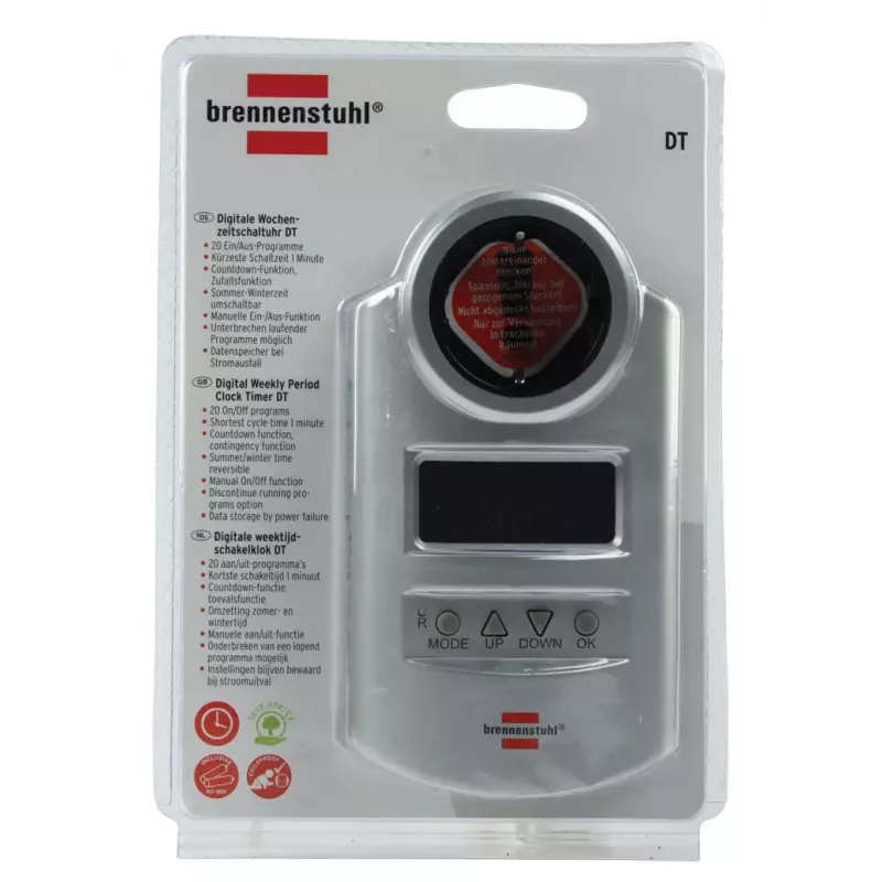 Power Strip Brennenstuhl BN-DT02 Silver
