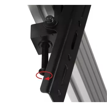 Flat panel mount arm B-TECH SYSTEM X VESA 400 with tilt for BT8390, black, 70 kg capacity