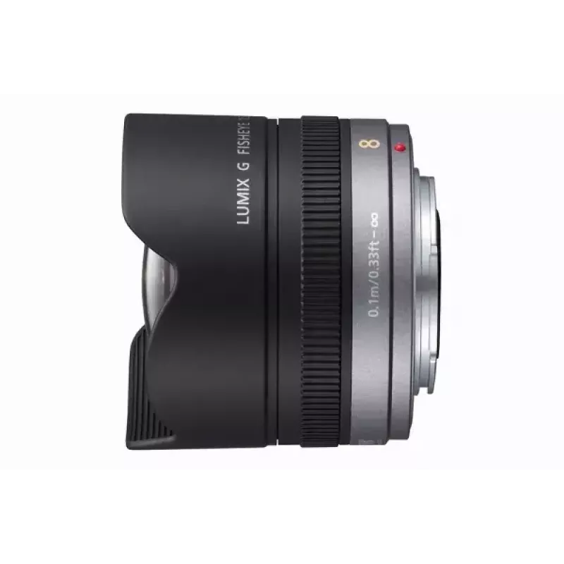 Camera Lens Panasonic H-F008E Black
