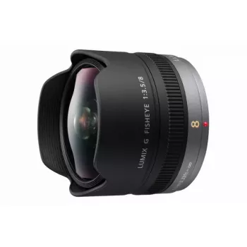 Camera Lens Panasonic H-F008E Black
