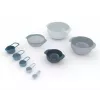 Set Joseph Joseph Nest Stackable Blue Grey 4.5L Bowl 1.65L Sieve