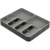 Drawer organizer Joseph Joseph 85166 — grey expandable cutlery and utensil tray