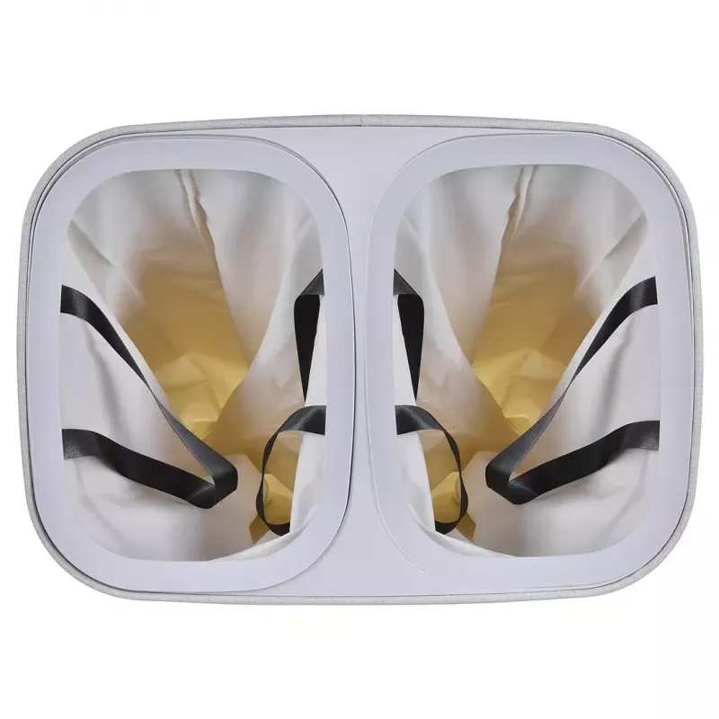 Laundry basket Joseph Joseph Tota 60L Ecru – 60 litre capacity, ventilated tall hamper