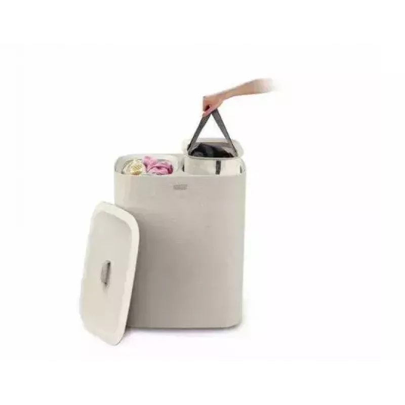 Laundry basket Joseph Joseph Tota 90L ecru — 90 L capacity, durable design
