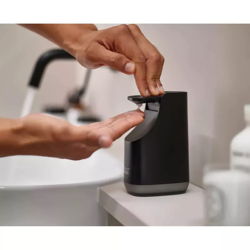 Soap Dispenser Joseph Joseph 70602 0.35 L Black Width 62 mm Depth 81 mm Height 141 mm
