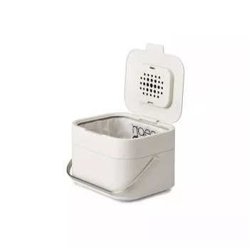 Joseph Joseph Stack 4 Rectangular Polypropylene Stainless Steel White