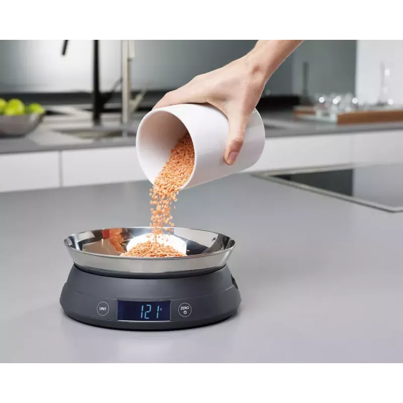 Electronic kitchen scale Joseph Joseph SwitchScale Grey