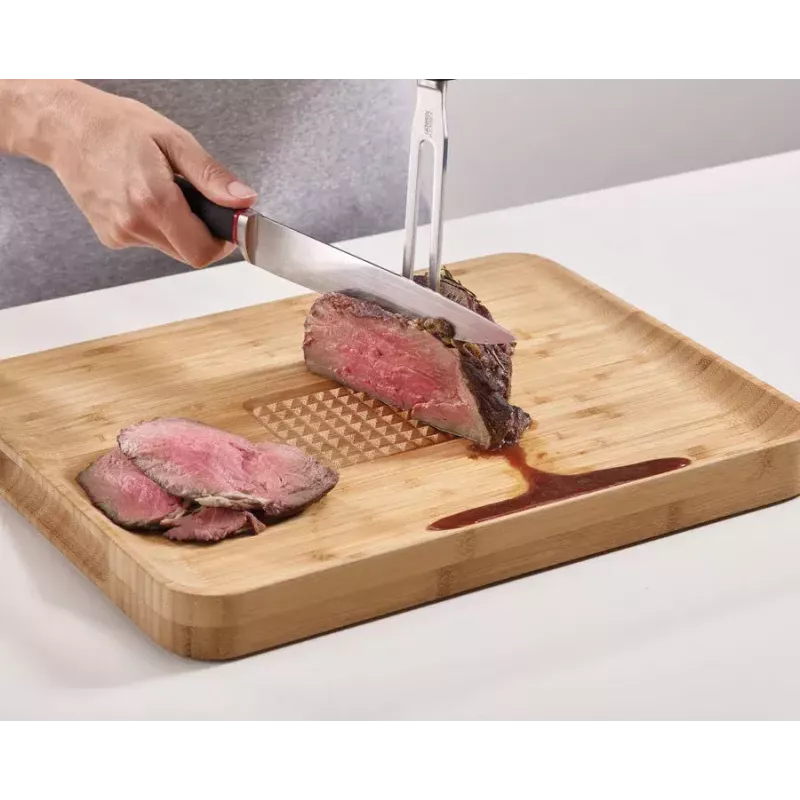 Cutting board Joseph Joseph Cut&Carve Rectangular Bamboo