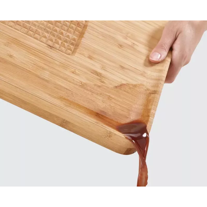 Cutting board Joseph Joseph Cut&Carve Rectangular Bamboo