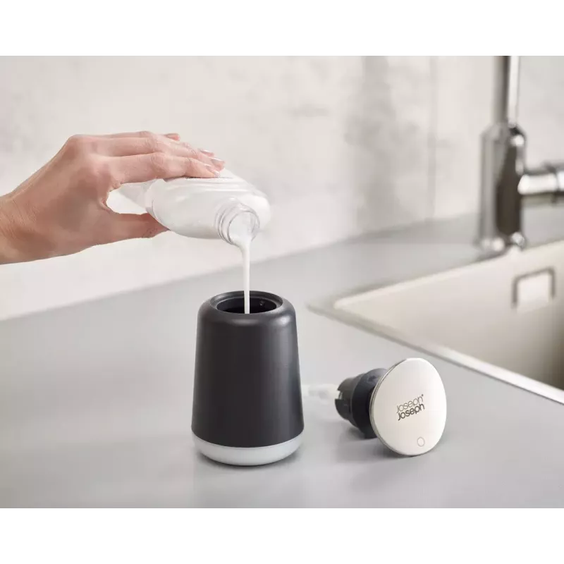 Soap Dispenser Joseph Joseph Presto Grey Width 146mm Depth 7.3mm Height 7.3mm