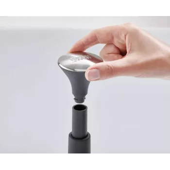 Tabletop paper towel holder Joseph Joseph 85140 Grey Silver Round