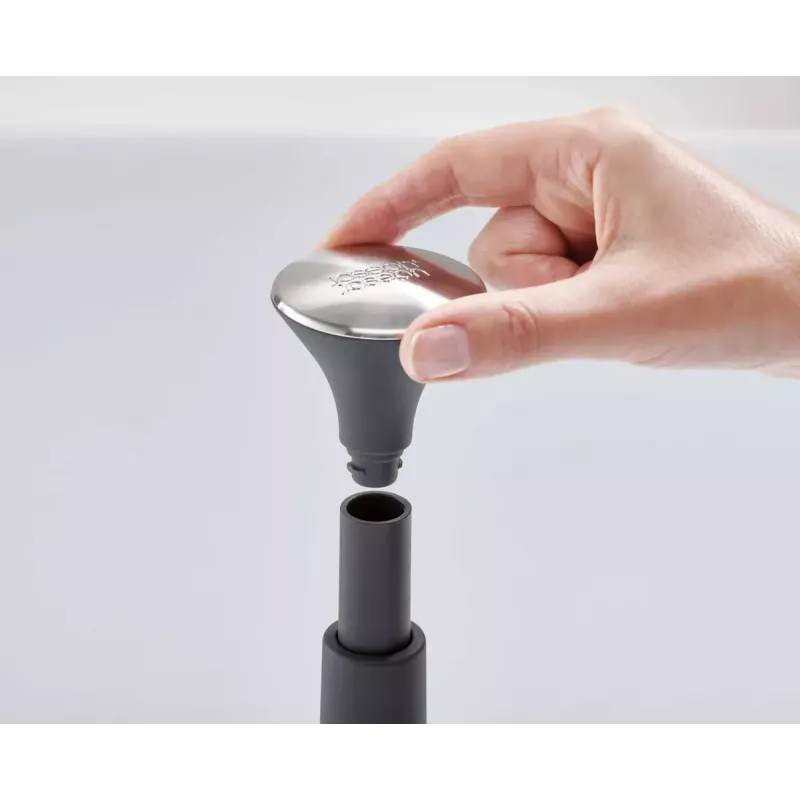 Tabletop paper towel holder Joseph Joseph 85140 Grey Silver Round