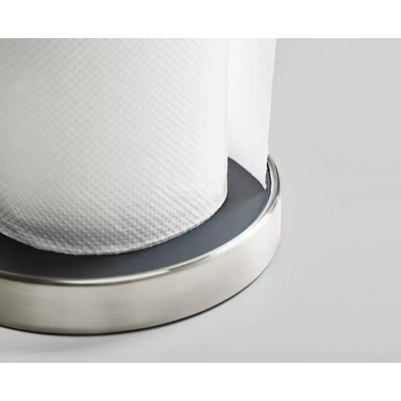Tabletop paper towel holder Joseph Joseph 85140 Grey Silver Round