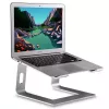 Laptop stand Desire2 Supreme Pro Silver for 43.9 cm (17.3 inch) laptops, aluminium, 127 mm height, 254 mm length