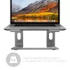 Laptop stand Desire2 Supreme Pro Silver for 43.9 cm (17.3 inch) laptops, aluminium, 127 mm height, 254 mm length