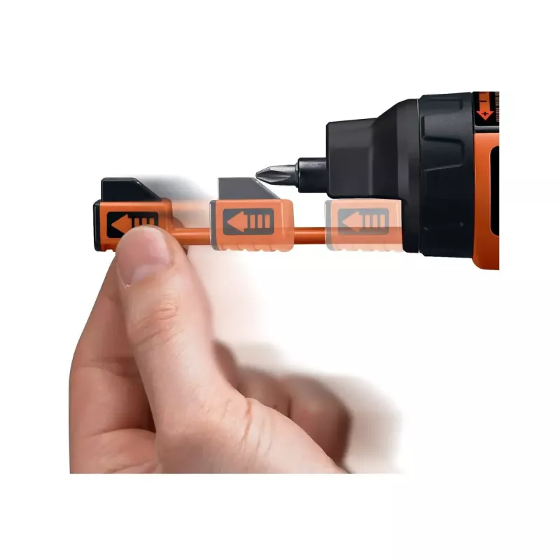Drill Black & Decker BDCHD18K-QW 1400 RPM, 1.5 Ah, Black, Orange