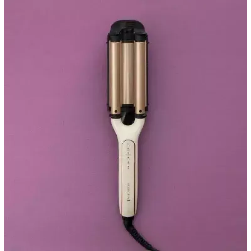 Automatic curling iron Remington CI91AW — rose gold/black, S-shaped barrel, ceramic coating, 150–210°C, 3 m swivel cord