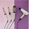 Automatic curling iron Remington CI91AW — rose gold/black, S-shaped barrel, ceramic coating, 150–210°C, 3 m swivel cord