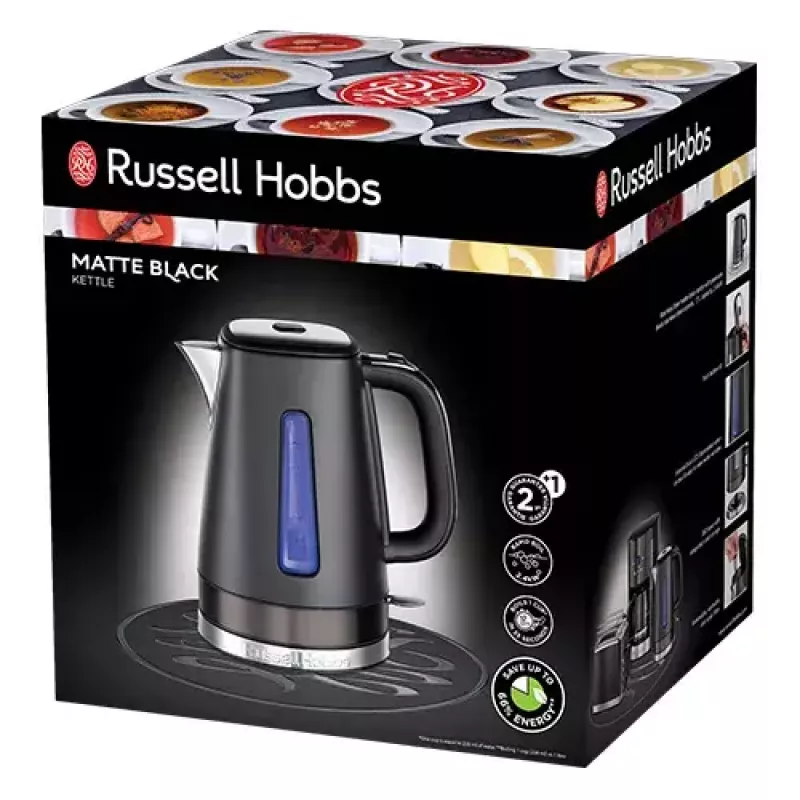 Electric kettle Russell Hobbs 1.7 L 2400 W Black