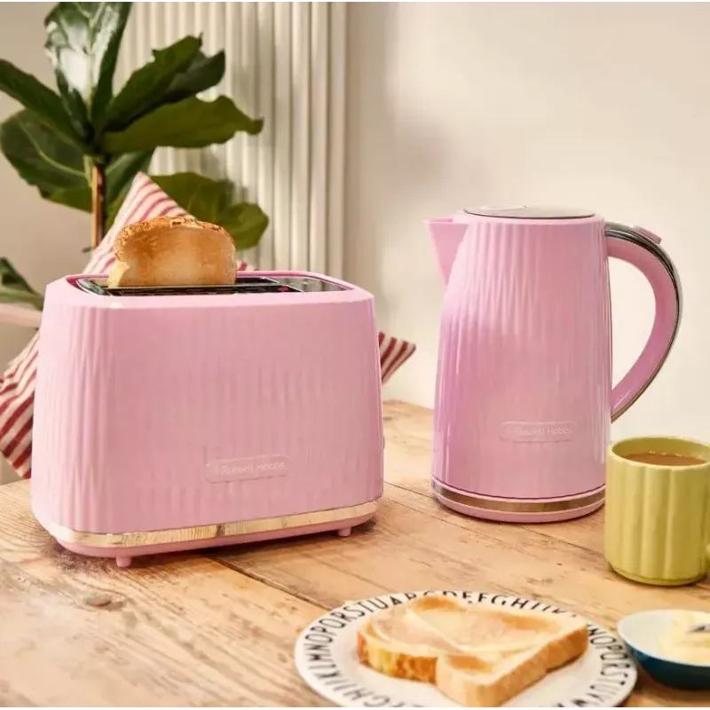 Toaster Russell Hobbs 27372-56 2 slice 800 W Pink Stainless Steel
