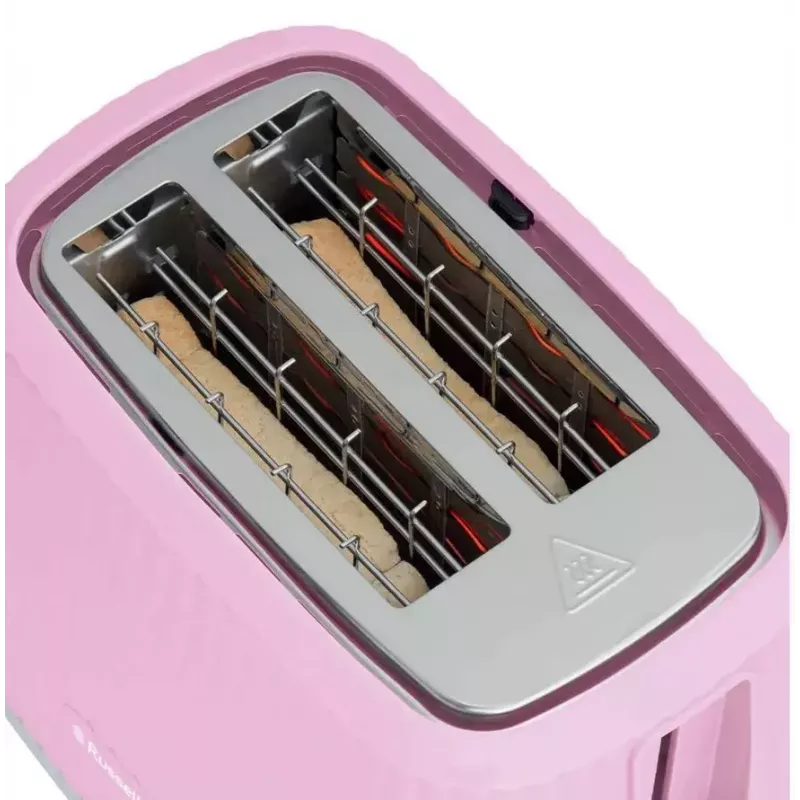 Toaster Russell Hobbs 27372-56 2 slice 800 W Pink Stainless Steel