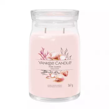 Wax Candle Cylinder Yankee Candle 1629962E Citrus Floral Vanilla Pink 157mm 9.3cm 567g
