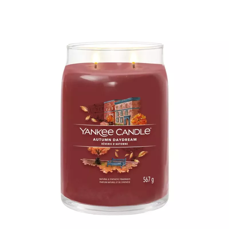 Wax Candle Yankee Candle 1743378E Red 157mm Height 9.3cm Diameter 567g