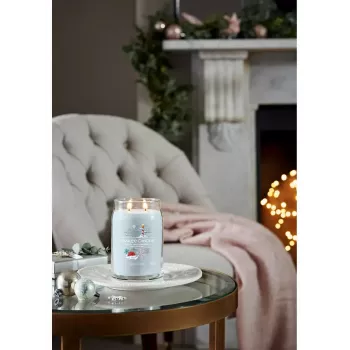 Wax Candle Yankee Candle North Pole Hideaway Blue 157mm 567g